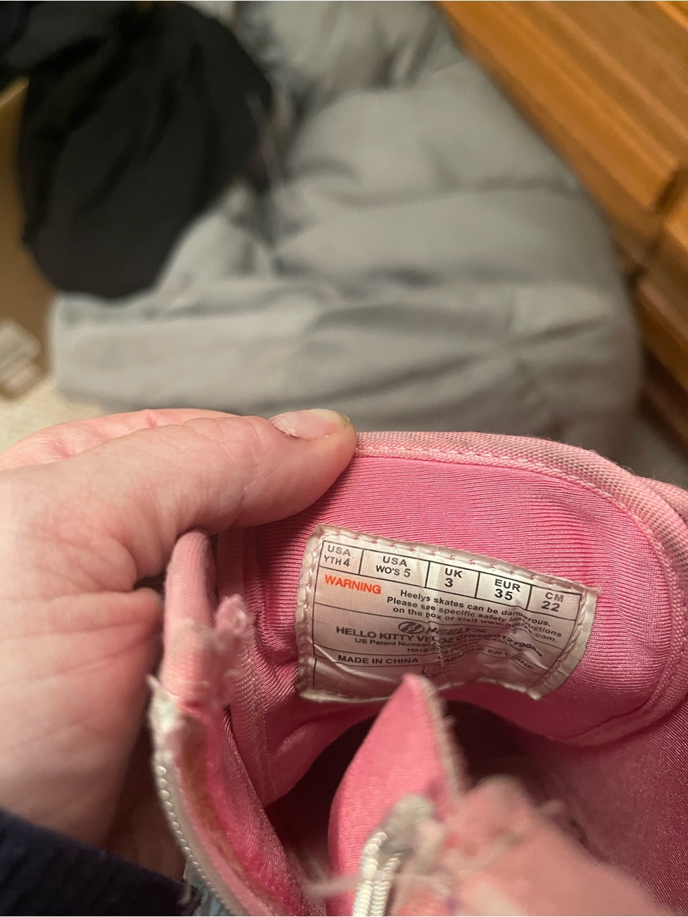 Heelys Pink Hello Kitty High-Top Kids Sneakers - Picture 6 of 6